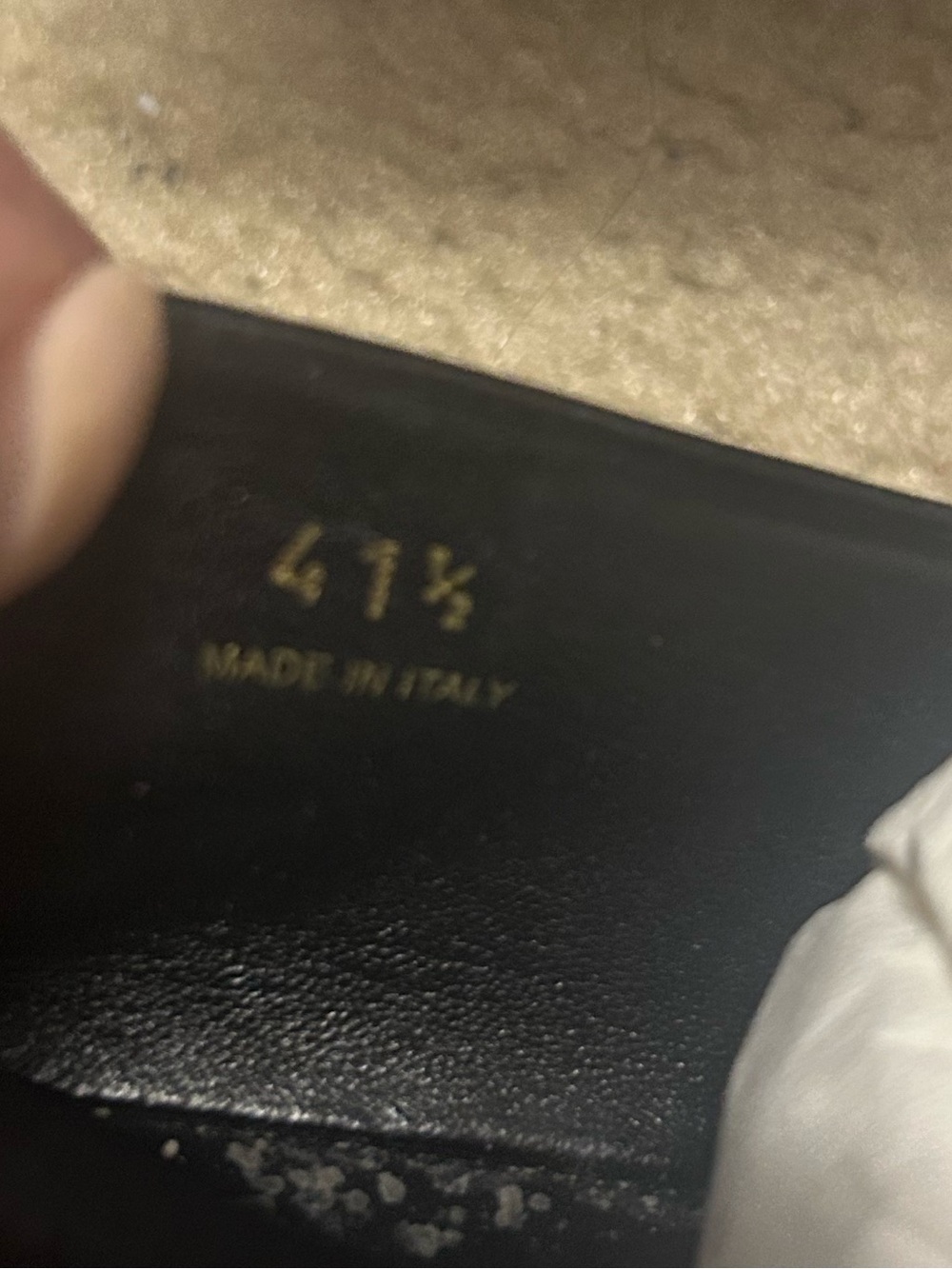 AUTHENTIC PRADA black leather Mary Jane flats. - Picture 3 of 16